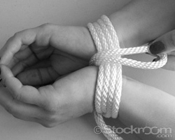 How To Tie A Double Rope Cuff - Step 3