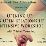 Tristan Taormino - Opening Up Workshop at Stockroom, Nov. 15