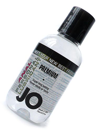 System Jo: A pharmaceutical-grade silicone lube that is excellent for anal sex and safe with latex condoms. 
