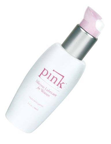 Pink is a flavor-free, fragrance-free, silicone lube that is also fortified with Vitamin E and aloe vera. 